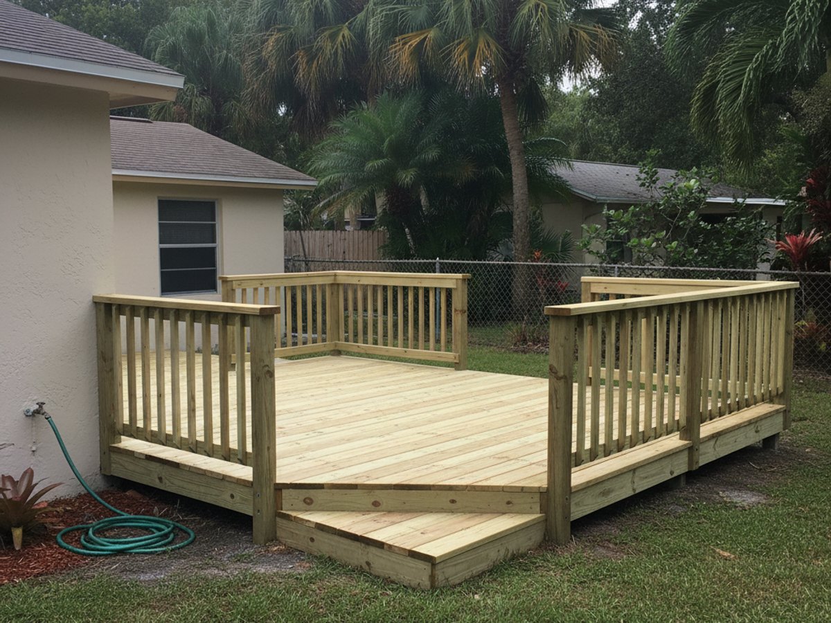Pool Deck Construction completed by Omega Deck Solutions in Pinellas Park, FL